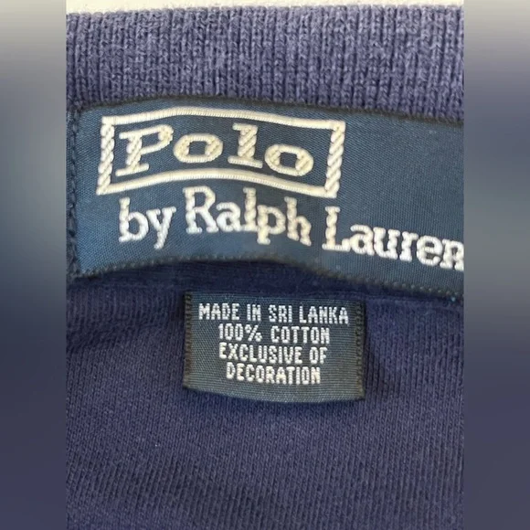 Polo Ralph Lauren Men’s Classic Navy Blue 100% Cotton Polo. Size 2XL - Picture 8 of 9